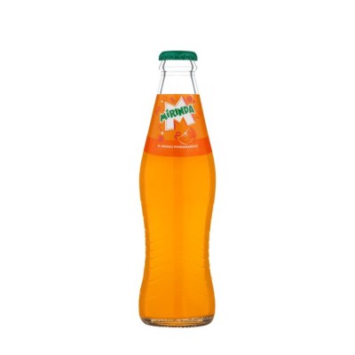 Drink MIRINDA Orange glass, 200 ml